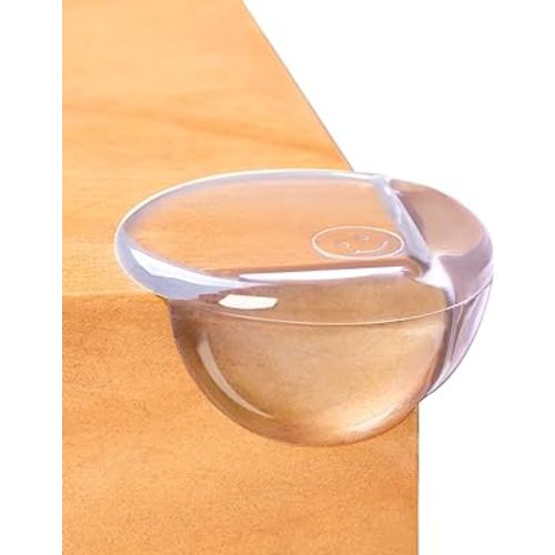 8 Pack Corner Protector Baby, Table Corners, Round Corner Guards | clear Table Protectors for Furniture , safety corner protectors, furniture corner & edge safety bumpers ,Baby Proofing
