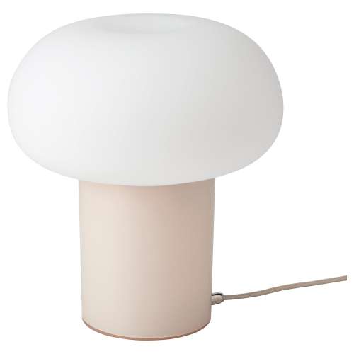 DEJSA Table lamp - beige/opal glass 11 "