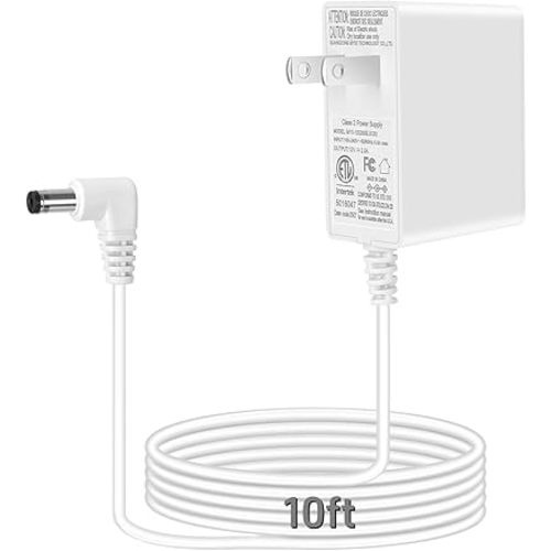 Getop 10ft Charger for Spectra Pump S1, S2, Plus, S3 Pro, SG Synergy Gold, SPS100, SPS200