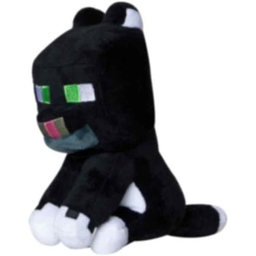 Cat Plush, Black Cat Stuffed Plush Toy, 7.3" Soft & Comfortable, Versatile Home Decoration