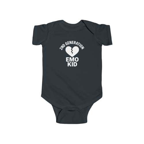2nd Generation Emo Kid Broken Heart - Onesie – ElderEmo.com