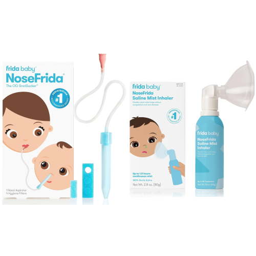 Frida Snotsucker and Saline Mist Inhaler