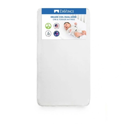 Deluxe Coil Dual-Sided Crib & Toddler Mattress