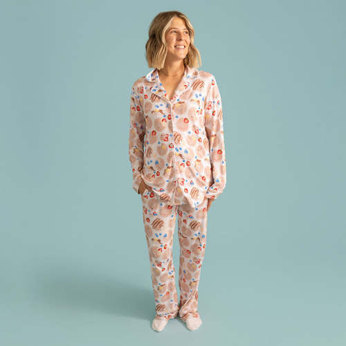 Pancakes Women's Luxe Pajama Pant Set
