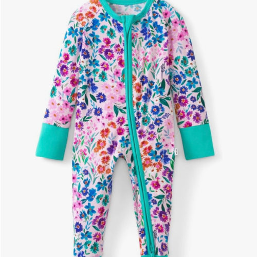 Little Sleepies Pajamas for Baby Boys & Girls, Viscose from Bamboo Baby Pajamas, Sleepers, 2-Way Zipper PJs
