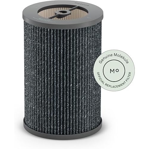 Molekule PECO-HEPA Tri-Power Filter Air Pro | Air Purifier Replacement Filters for Smoke, Mold, Bacteria, Viruses, Allergens & Other Pollutants for Clean Air - Gray