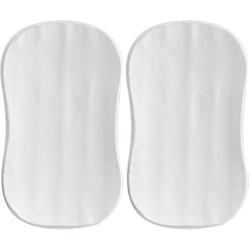 HALO Bassinest Swivel Sleeper Replacement Mattress, White (Pack of 2)