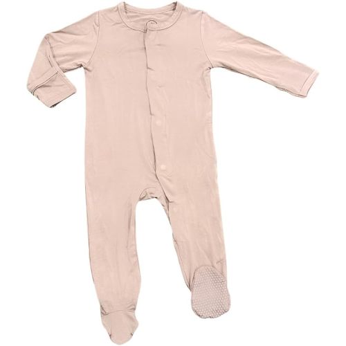 Avee & Co Footie Pajamas - Quick Magnetic Fastener Sleeper for Baby Boy and Girl (0-24 months)