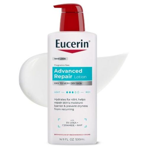 Eucerin Advanced Repair Unscented Body Lotion for Dry Skin - 16.9 fl oz