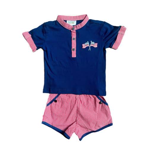 All-American Boy’s Flag Short Set