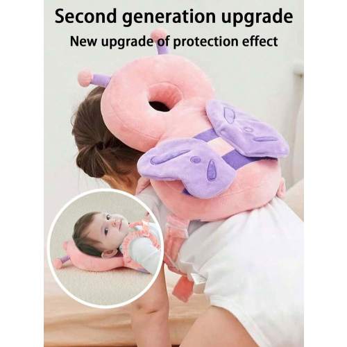 Baby Head Protector Cushion Backpack For Walking & Crawling,Christmas Elements Baby Walkers Protective Toddler Adjustable Baby Head Protection Pad Backpack Wear For Crawling,Christmas | SHEIN USA
