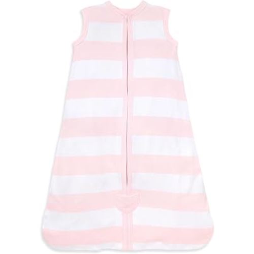Burt's Bees Baby Infant Wearable Blanket, Organic Cotton Unisex Beekeeper - Light Weight 0.5 TOG or Medium Weight 1.5 TOG