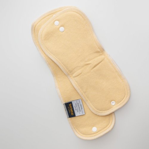 Renew Premium Contoured 8-Layer Heavy Wetter Hemp Cotton Insert Set (5-Pack)
