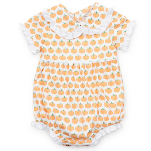 Council Girls' Pima Cotton Bubble - Harvest Pumpkin