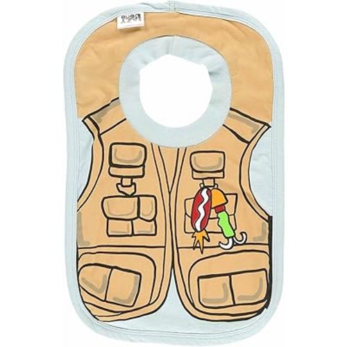 LazyOne Animal-Print Baby Bibs, Cute Baby Shower Gifts
