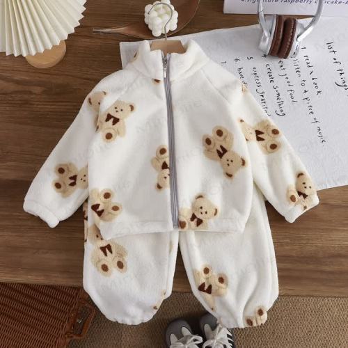 Toddler Kid Cute Animal 2-Piece Fleece Set