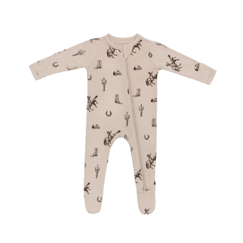Kyte Baby Printed Footie Pajamas – Cozy Fit with Easy Zipper - The Natural Baby