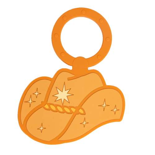 Western Cowboy Hat Teether