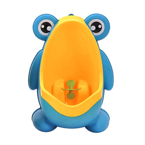 Clearance! Binkne Kids Urinal Frog Cartoon Design Boy Toilet Potty Training Urinal Wall Hung Urinal 1Pcs Urinal Blue
