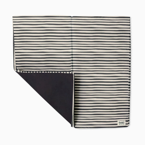 Toki Kids Standard Organic Cotton Play Mat - Bold Stripe
