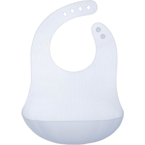 Olababy Fold N Go Silicone Baby Bib w/Travel Case, Waterproof