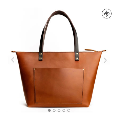 'Almost Perfect' Leather Tote Bag