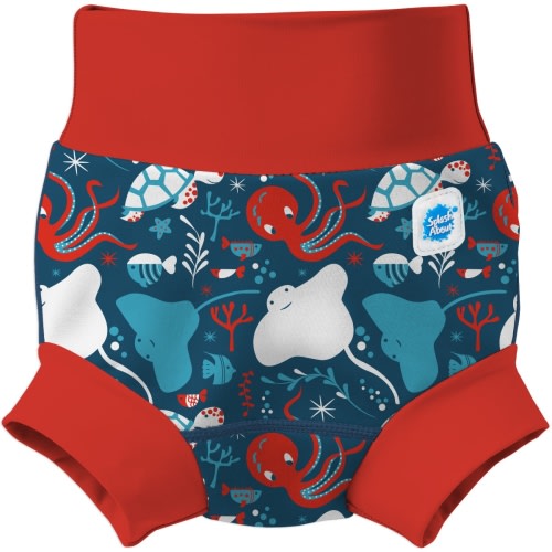 Swim Diaper Under the Sea Red, 6-12M