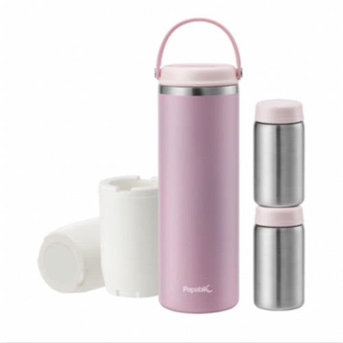 Papablic CapsuleChill™ Breast Milk Cooler - Sakura Pink