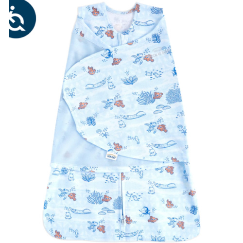 Blue Finding Nemo Newborn Swaddle | HALO - Small