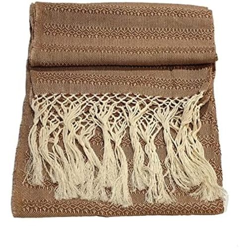 ALKIMIA INC Mexican Handmade Cotton Rebozo Shawl