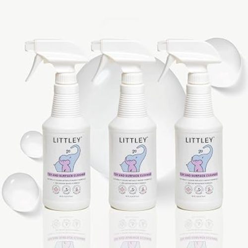 Littley Toy & Surface Cleaner | 3 Pack | Alcohol-Free HOCl Spray | 16 oz