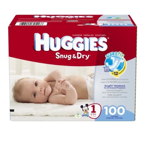 Huggies Snug & Dry Diapers - One