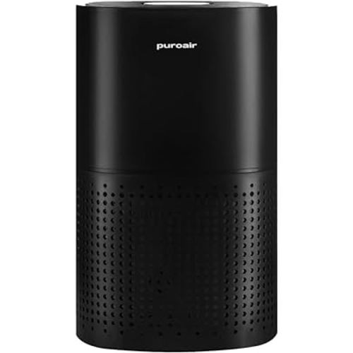 PuroAir 240 HEPA Air Purifier for Home Large Rooms - Covers Up To 1,000 Sq Ft - Filters Up To 99.9% of Pollutants, Smoke, Pollen, Dust - Quiet HEPA Air Filter - Air Purifiers for Bedroom