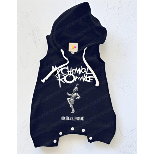 My Chemical Romance Baby Band Printed Romper