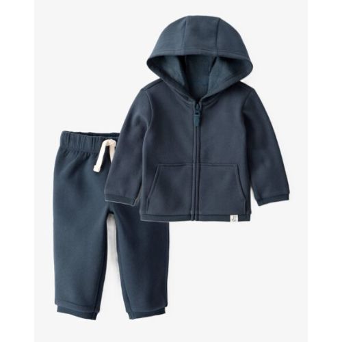 Baby Boy 2-Piece DayDream Fleece Varsity Sweatshirt Set - Navy - Carter's | Carter's