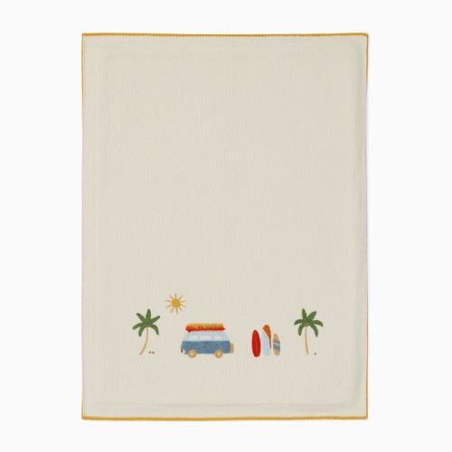 Surf Shack Baby Blanket