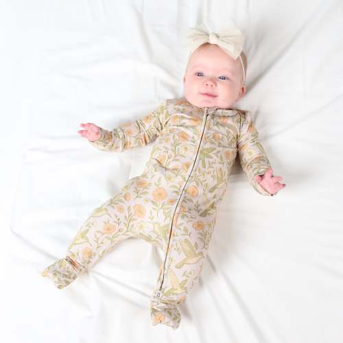 Hummingbird Garden - Footie – Willow+Co