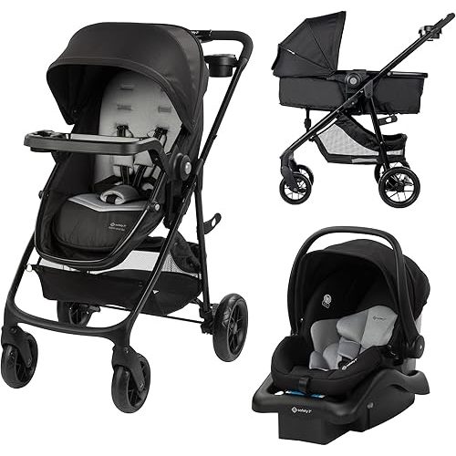 Safety 1st Grow and Go™ Flex 8-in-1 Travel System, All in One Stroller