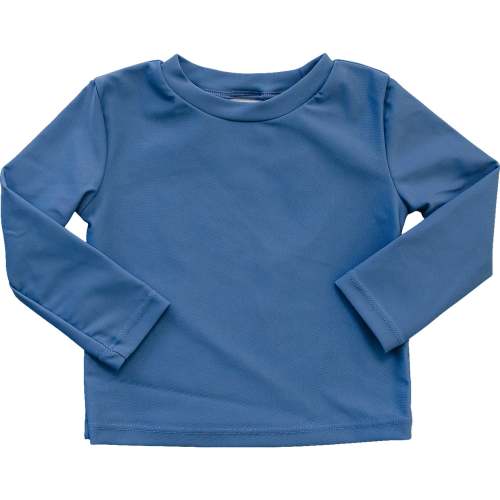 Blue Long Sleeve Rash Guard – Mebie Baby