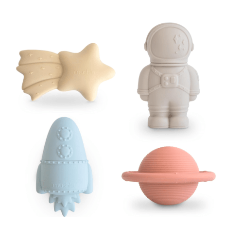 Mushie Space Bath Toys Play Set