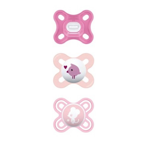 MAM Pacifier Newborn Variety Pack - 3pk - Girl