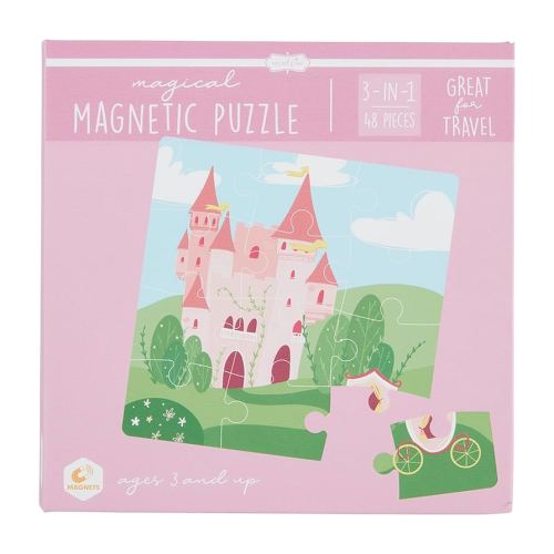 Mud Pie Kids Magical Magnetic Puzzle Book; 7" X 7"