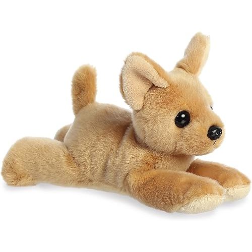 Aurora® Adorable Mini Flopsie™ Chia Chihuahua™ Stuffed Animal - Playful Ease - Timeless Companions - Brown 8 Inches