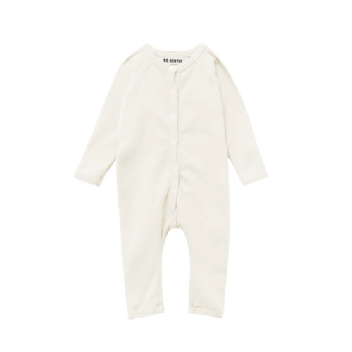 Organic Cotton Snap Down Romper