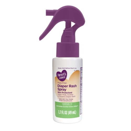 Parent's Choice Diaper Rash Spray, 1.7 fl oz - Walmart.com