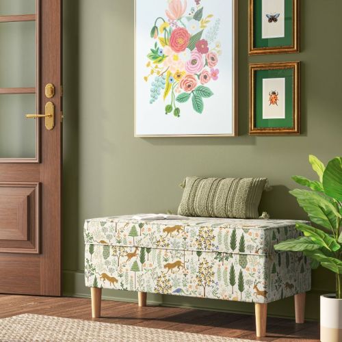 Rifle Paper Co. x Target Storage Bench- Menagerie