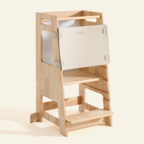 HARPPA Nordo | Safe & Stable Montessori Toddler Kitchen Wooden Tower - Perfect for Cooking & Learning, Counter Helper, Kitchen Tower, Gift for 2 Year Old