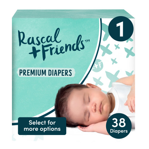 Rascal + Friends Premium Diapers