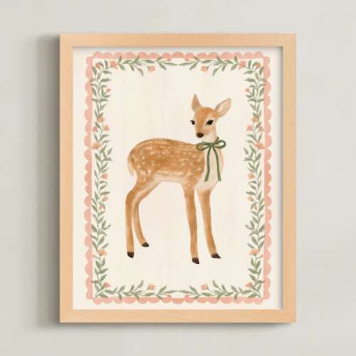 Adore Limited Edition Nursery Art Print by Elly