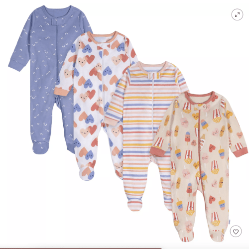 4-Pack Baby Girls Carnival Treats Sleep 'N Plays – Gerber Childrenswear